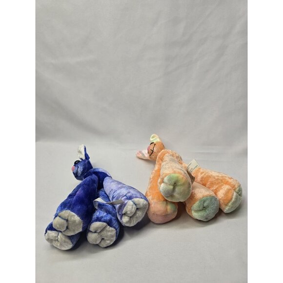 Lot Of 9 Limbo Legs 2000 6" Stuffed Animal Plush Toys- One Missing Eye Read - Picture 16 of 16